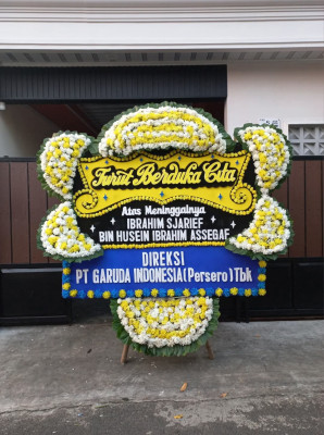 Papan Bunga Duka di Bonti
