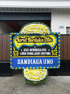 Papan Bunga Duka di Bonti